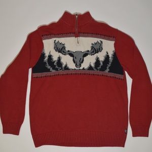 Chaps Ugly Christmas Sweater 100% Cotton
